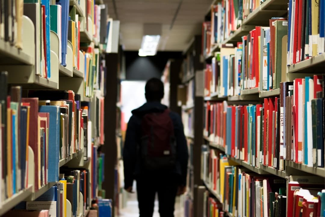Student learning or revising school subjects
